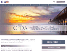 Tablet Screenshot of cafda.org